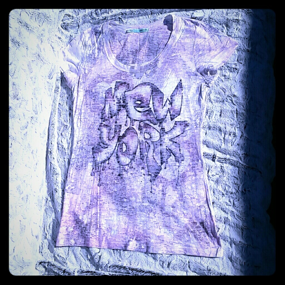 Burnout style t-shirt